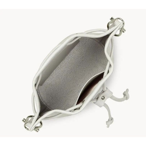 LANCASTER - Petit Sac Seau - Alba Double -  Gris clair - In - Argent sportium store