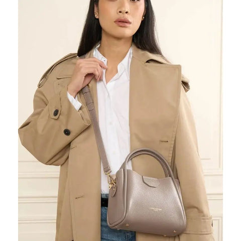 LANCASTER - Petit Sac à Main - Ida Double - Galet sportium store