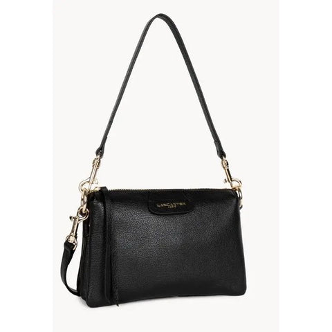 LANCASTER - Pochette Zippé M - Dune - Noir sportium store