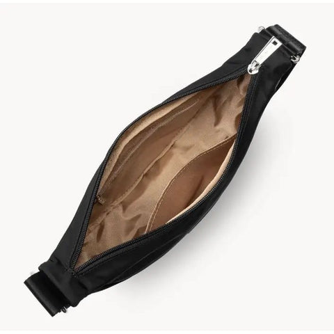 LANCASTER - Sac Banane zippé - Basic Vita - Noir sportium store