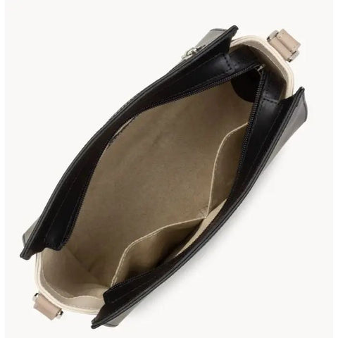 LANCASTER - Sac à Main - Smooth - Noir - Nude clair - Nude foncé sportium store