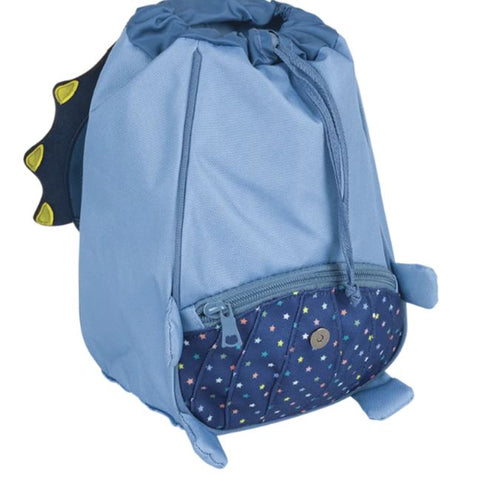 Sac à dos maternelle Dinosaure Tann's vue de profil poignée