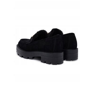 Mocassins Guess Noir Pour Femme