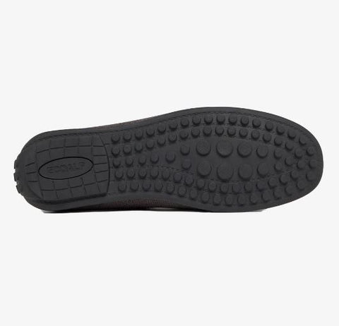 Mocassins ECOALF John Dye Marron homme en matériaux recyclés — vue principale