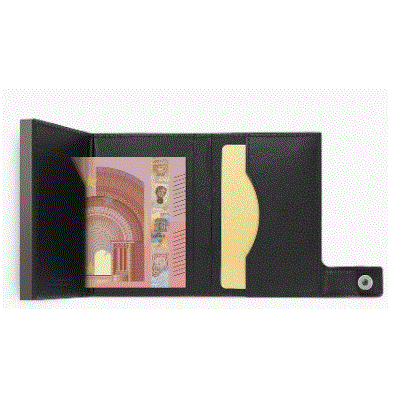 OGON DESIGN - Porte cartes - Cascade Zipper - Carbon Titanium - sportium store