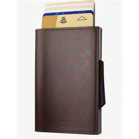 Porte-cartes - Cascade Slim - ÖGON DESIGN - Brown - sportium store
