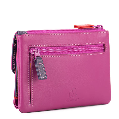 Portefeuille Mywalit Deux Volets avec Pochette Sangria Multi RFID