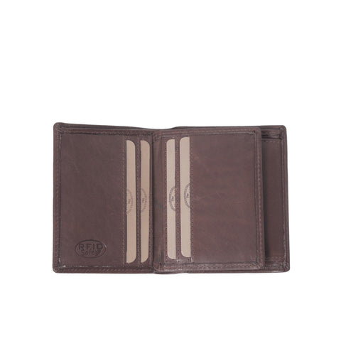 Portefeuille Cuir The Chesterfield Brand Marron Hereford