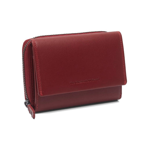 Portefeuille Cuir The Chesterfield Brand Doniva Rouge RFID