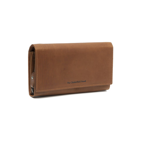 Portefeuille Cuir The Chesterfield Brand Mirthe Cognac RFID