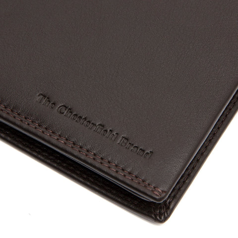Portefeuille en Cuir The Chesterfield Brand Marron Hanson