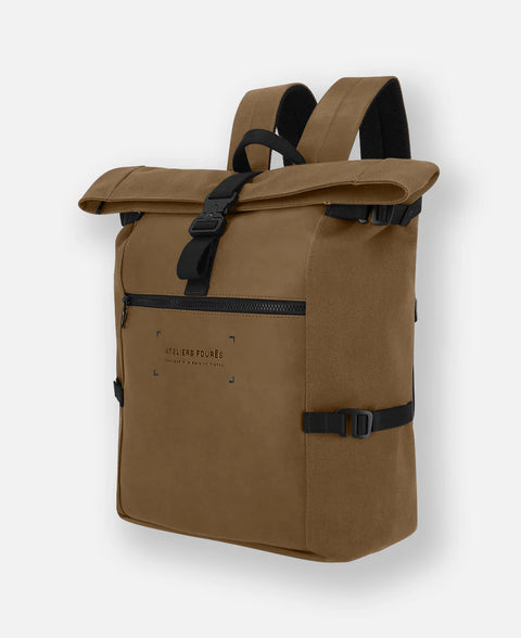 SAC À DOS ARISTOTE - Plié - Ateliers Fourès- Fabrication à la main 100% Made In France