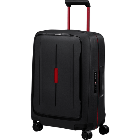 Valise Samsonite Essens 55 cm Charcoal/Red extensible à 4 roues