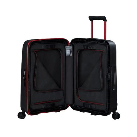 Valise Samsonite Essens 55 cm Charcoal/Red extensible à 4 roues
