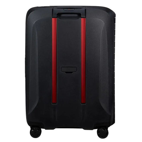 SAMSONITE - Valise 4 roues - ESSENS - Extensible - 69cm - Charcoal/Red sportium