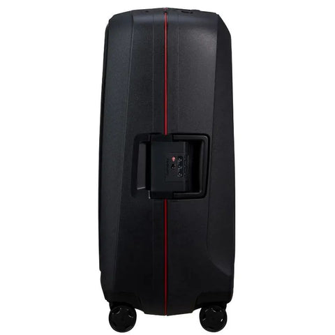 SAMSONITE - Valise 4 roues - ESSENS - Extensible - 69cm - Charcoal/Red sportium