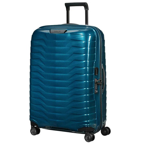SAMSONITE - Valise 4 roues - PROXIS - Extensible - 69cm - Bleu Pétrole sportium