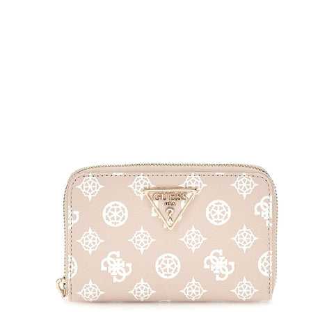 GUESS - Mini portefeuille Laurel logo 4G pivoine sportium store