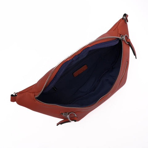 Sac Banane Mac Alyster Basic 2 poches Pour Femme Terracotta