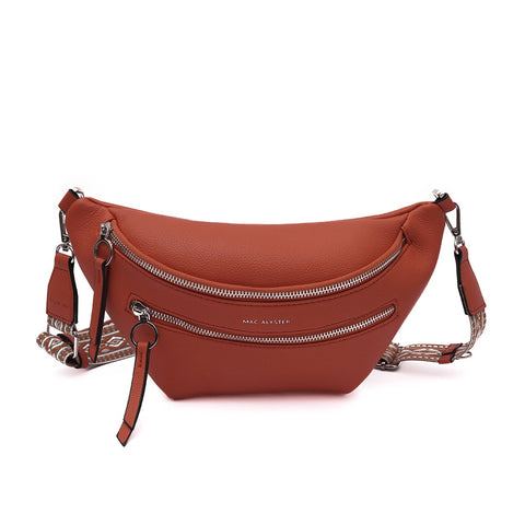 Sac Banane Mac Alyster Basic 2 poches Pour Femme Terracotta