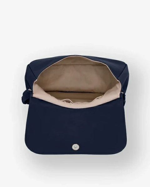 Sac bandoulière Ateliers Fourès Artémis minuit cuir pleine fleur — vue principale
