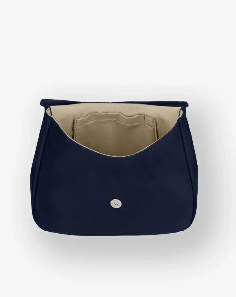 Sac bandoulière Ateliers Fourès Artémis minuit — vue de dos