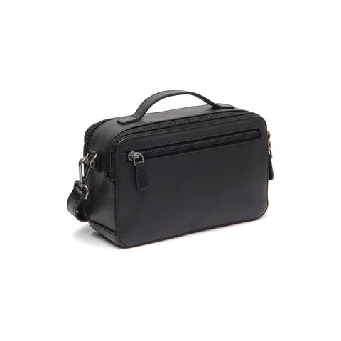 Sac Bandoulière The Chesterfield Brand en Cuir Rovon Noir