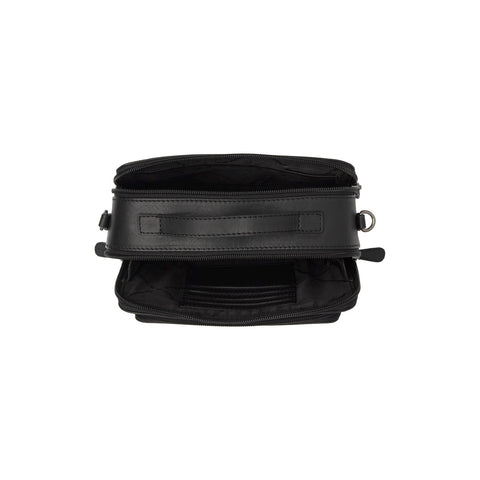 Sac Bandoulière The Chesterfield Brand en Cuir Rovon Noir