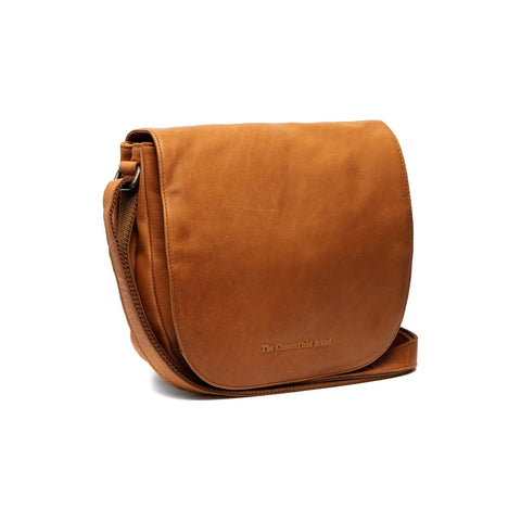 Sac bandoulière The Chesterfield Brand Millie cognac cuir pleine fleur — vue principale