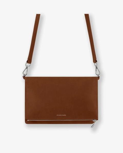 Sac Pochette Ateliers Fourès Mycène Fauve