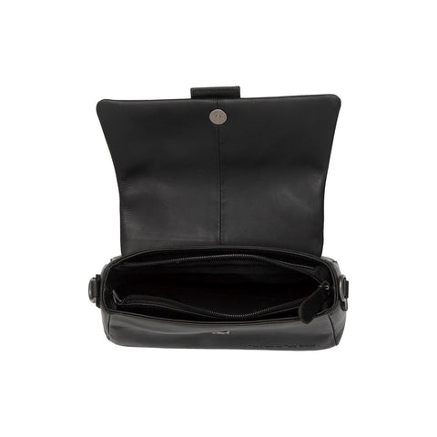 Sac Porté Épaule The Chesterfield Brand en Cuir Clifden Noir