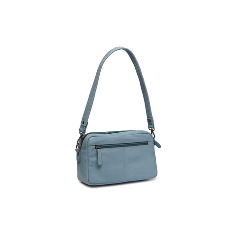 Sac Porté Épaule The Chesterfield Brand en Cuir Liora Sky Blue
