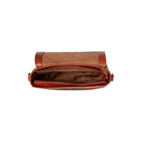 Sac Porté Épaule The Chesterfield Brand en Cuir Lizzola Cognac