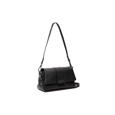 Sac Porté Épaule The Chesterfield Brand en Cuir Clifden Noir