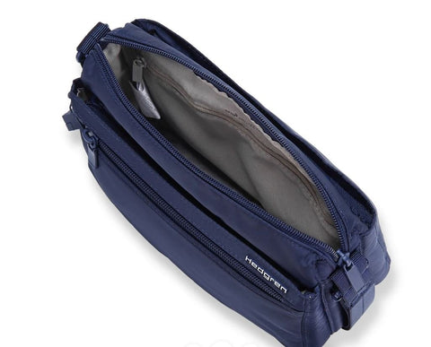 Sac à Bandoulière Hedgren Eye Compact RFID Bleu marine