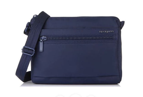 Sac à Bandoulière Hedgren Eye Compact RFID Bleu marine