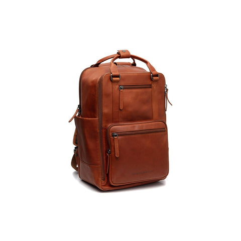 Sac à Dos Ordinateur Cuir The Chesterfield Brand Calden Cognac