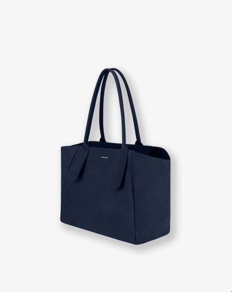 Sac a main Ateliers Foures Demeter vue de profil cabas souple fabrication Graulhet