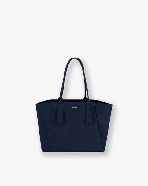 Sac a main Ateliers Foures Demeter cabas compact cuir pleine fleur vue de face