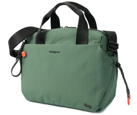 Sac a main Hedgren Tomoko Noir 2 anses vue de face usage quotidien femme