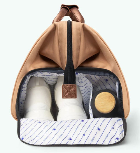 Sac de Voyage Cabaïa Duffle Bag Launceston 36L - Convertible Sac à Dos - Camel