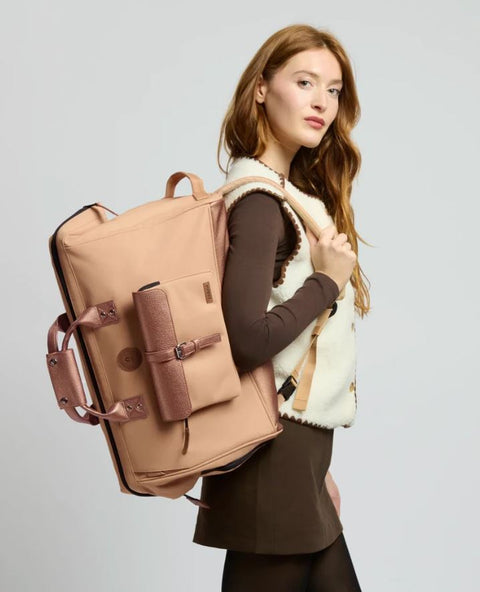 Sac de Voyage Cabaïa Duffle Bag Launceston 36L - Convertible Sac à Dos - Camel