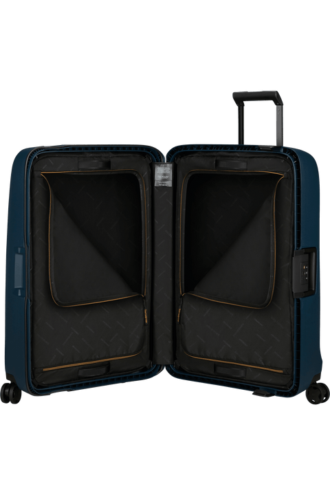 Valise Samsonite Essens 69 cm bleu nuit — vue de profil