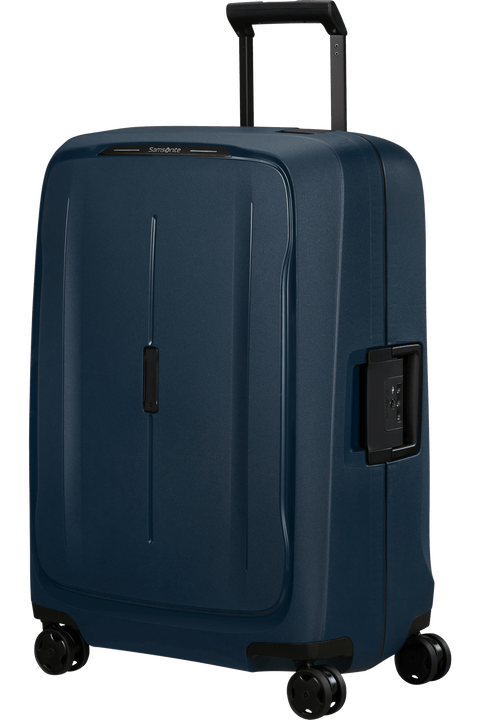 Valise Samsonite Essens 69 cm bleu nuit extensible à 4 roues — vue de face