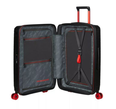 Valise soute Samsonite PRODIVER 69cm noir — doubles roues à suspension