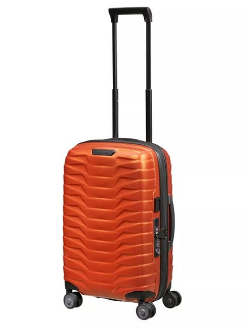 Valise Samsonite Proxis 55 cm Flame – vue latérale