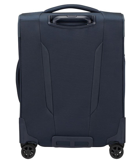 Valise cabine Samsonite Respark 55 cm bleu nuit — détail de la serrure TSA