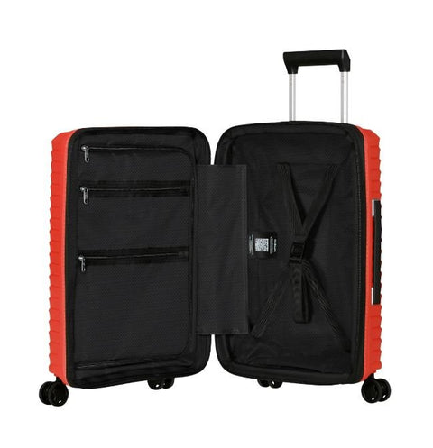 Valise cabine Samsonite UPSCAPE 55cm Lava — intérieur organisé