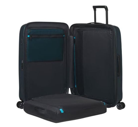 Samsonite Nexis – Valise cabine 4 roues extensible 70cm – Bleu Pétrol