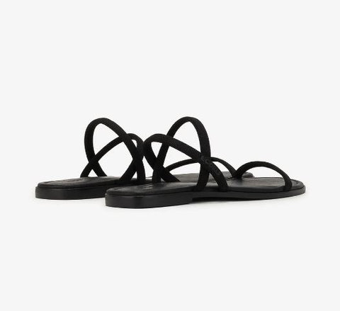 Sandales Ecoalf Delhi Noir pour Femme